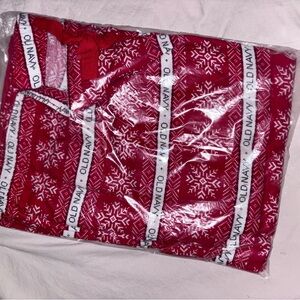 Old Navy Festive Red Pajama Pants